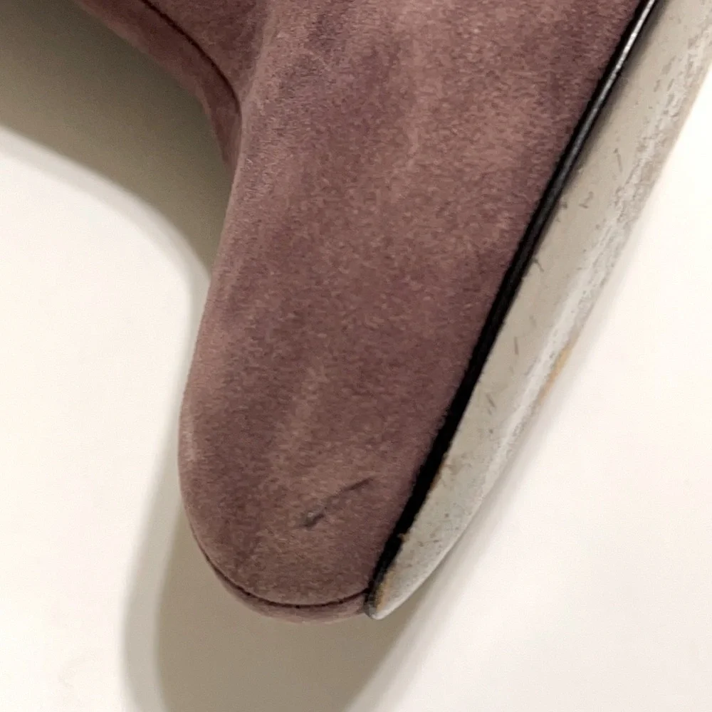 Marciano Guess Purple Suede Ankle Boots